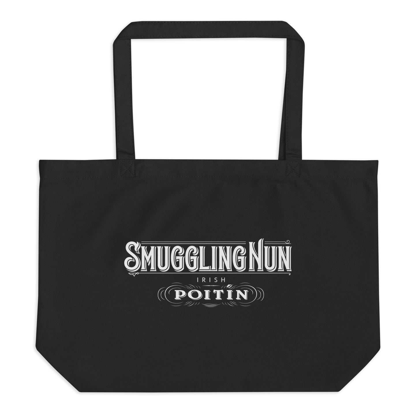 Large organic tote bag